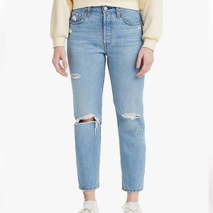 Levi’s 501 Cropped Jeans NWOT Athens Break 28